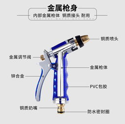 車旅伴高壓家用洗車水槍套裝 全銅噴槍與長(zhǎng)管設(shè)計(jì)，輕松打造高效洗車體驗(yàn)